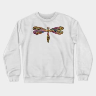 Mosaic Dragonfly Crewneck Sweatshirt